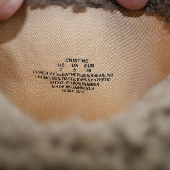 NEW Ralph Lauren Women's Cristine Tall Suede Truffle Brown Boots Size 7 - Picture 9 of 9